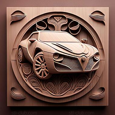 3D модель Alfa Romeo Brera (STL)